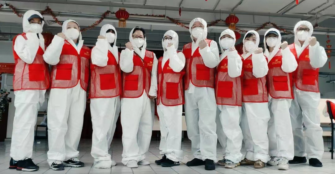 東信醫(yī)藥黨群志愿服務(wù)隊深入社區(qū)，助力疫情防控